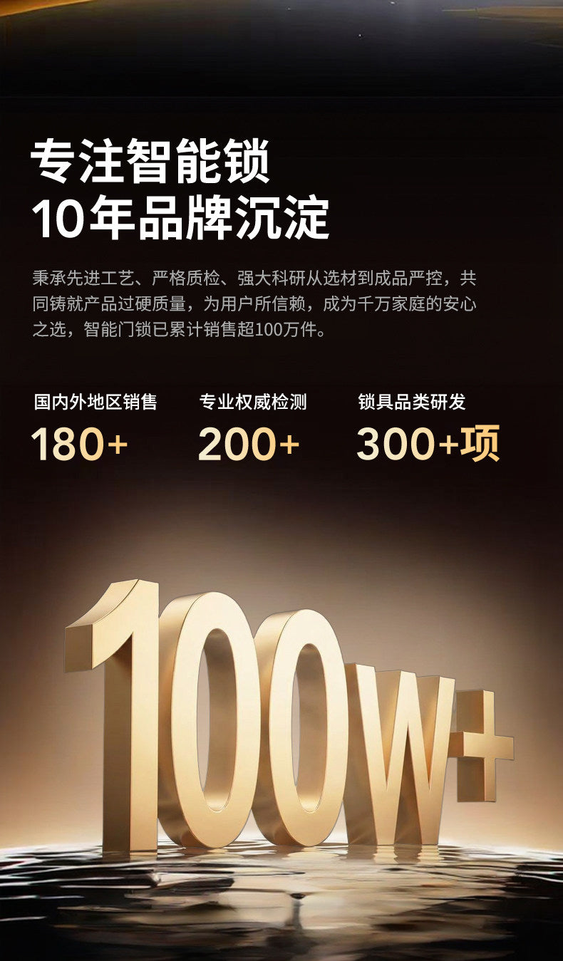 木门指纹锁家用卧室智能门锁圆形密码锁室内房间球形电子锁办公室