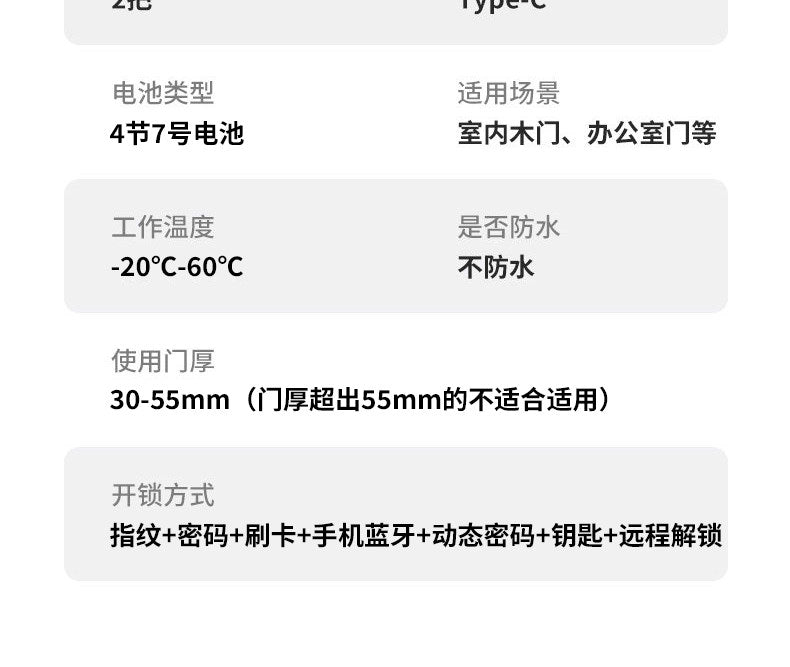 木门指纹锁家用卧室智能门锁圆形密码锁室内房间球形电子锁办公室