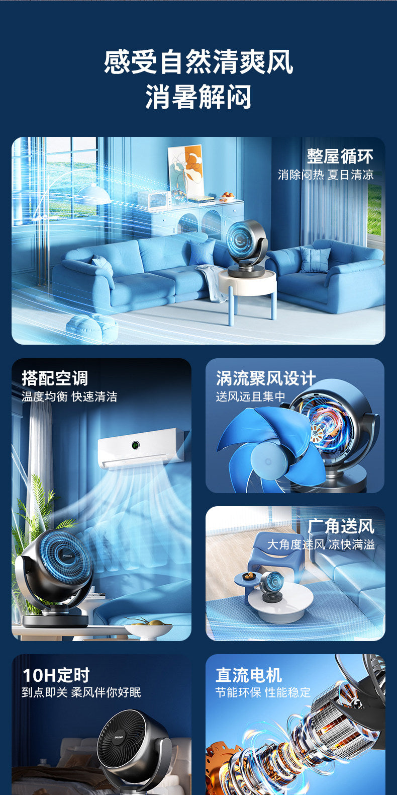 飞利浦桌面空气循环扇家用台式直流变频宿舍卧室语音智能电风扇-tmall.com天猫_files