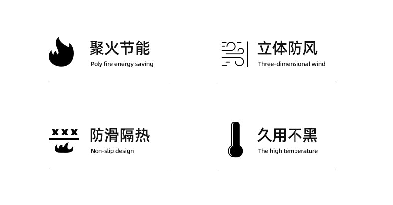 煤气灶聚火防风罩